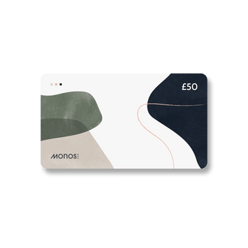 This is a £50 Monos Travel gift card