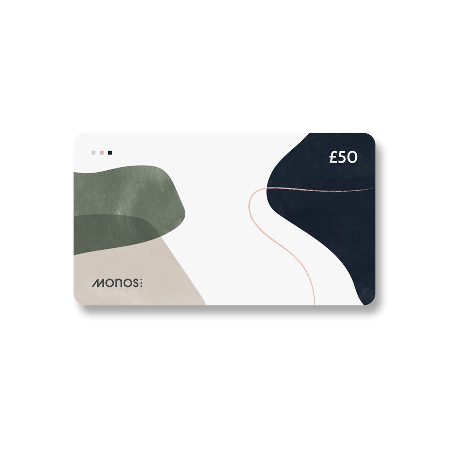 50.00 Scaled | This is a £50 Monos Travel gift card