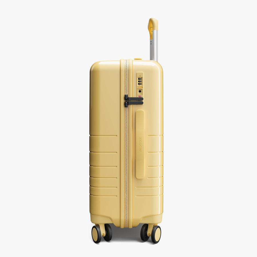 Banana Pudding (Glossy) | Side view of Carry-On in Banana Pudding (Glossy)