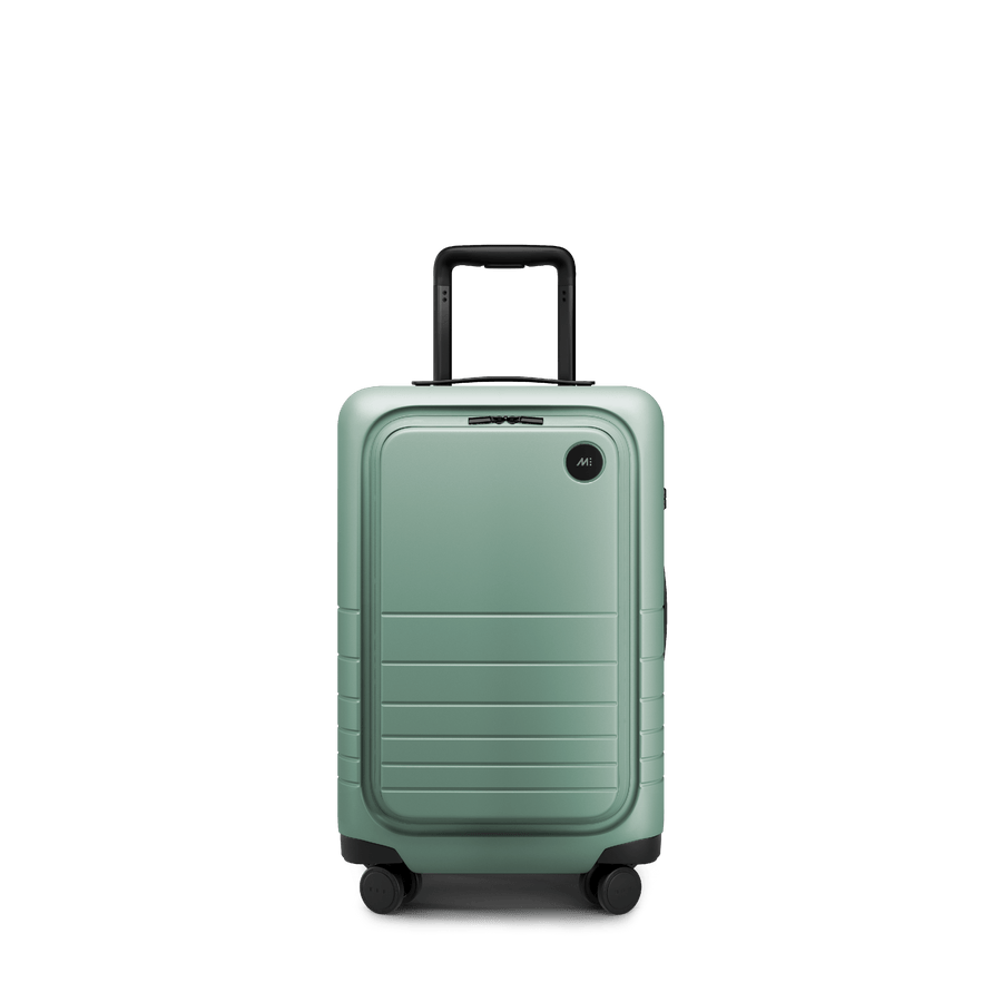 Sage Green Scaled | Front view of Carry-On Pro in Sage Green