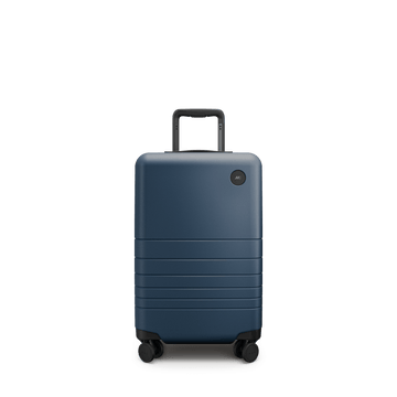 Front view of Expandable Carry-On  in Ocean Blue