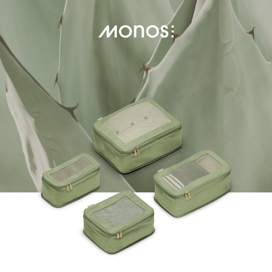 Individual Packing Cubes Compressible Packing Cubes | Monos Travel UK Accessories