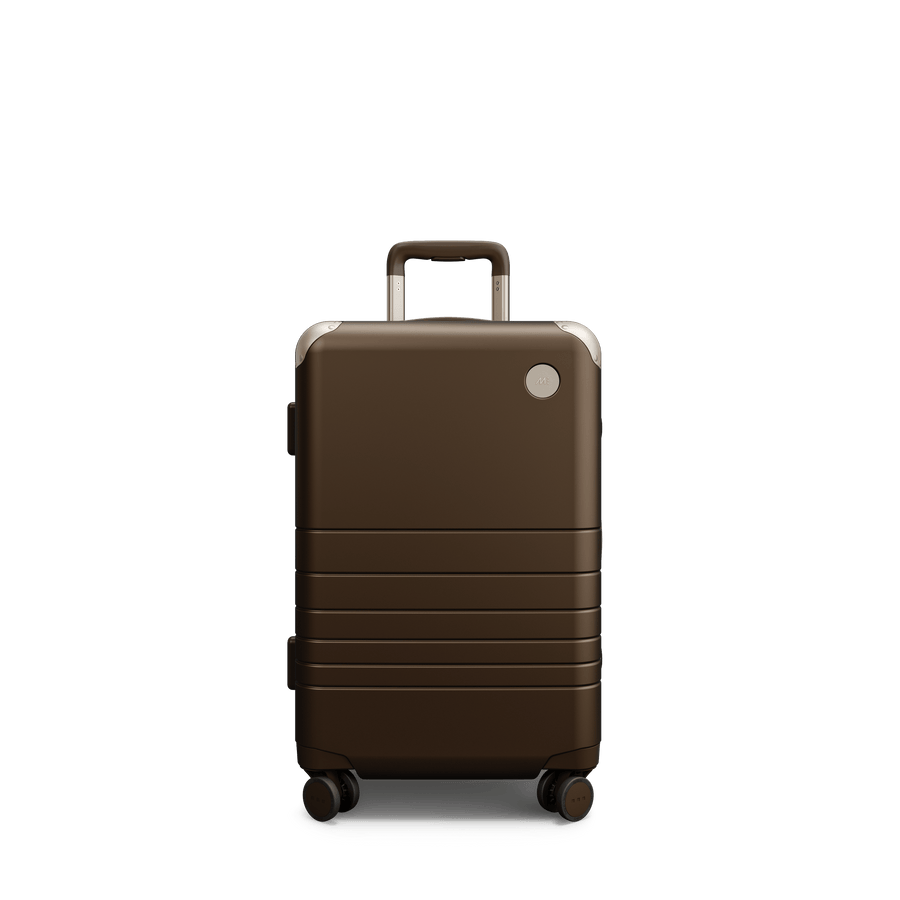 Adobe Brown Scaled | Front view of Hybrid Carry-On Plus in Adobe Brown