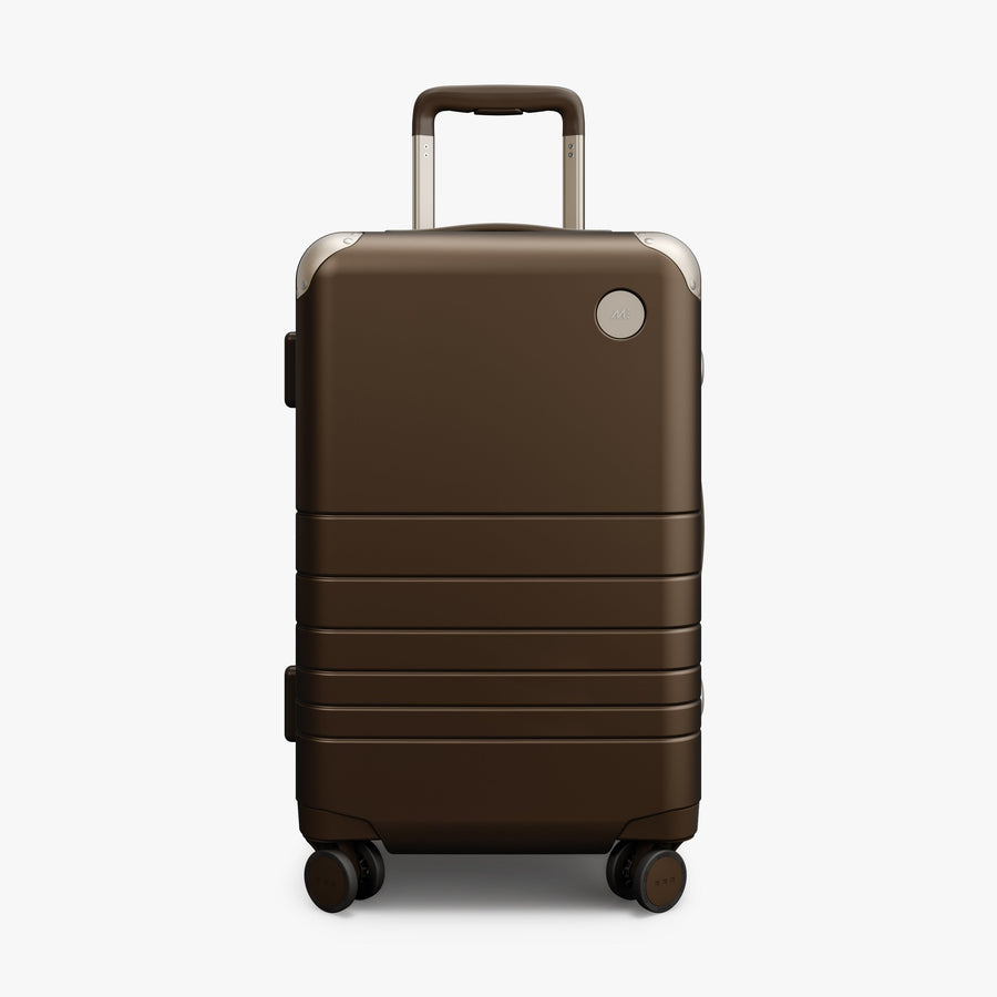 Adobe Brown | Front view of Hybrid Carry-On in Adobe Brown