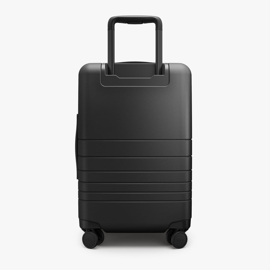 Midnight Black | Back view of Expandable Carry-On Pro in Midnight Black
