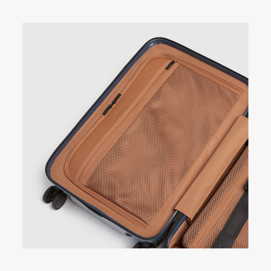 Arles Blue (Glossy) | Inside view of Carry On in Arles Blue