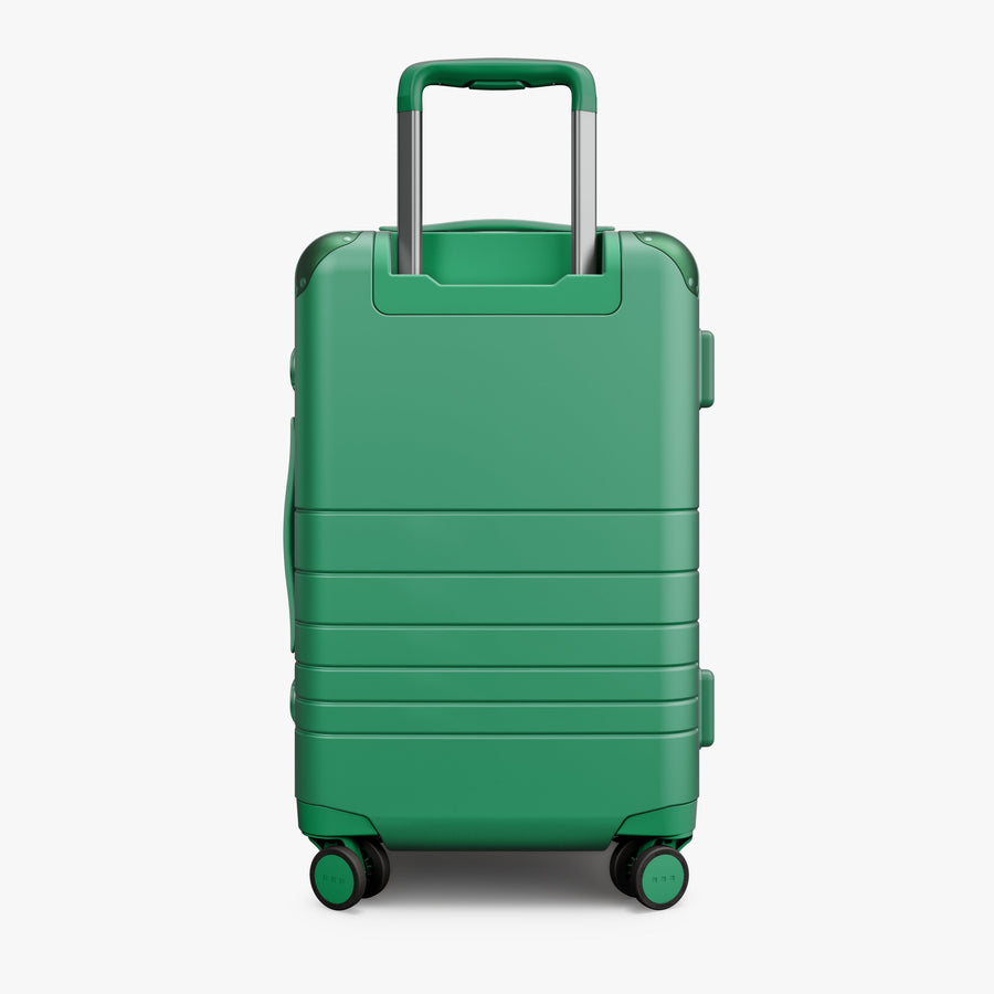 Jungle Green | Back view of the Hybrid Carry-On in Jungle Green
