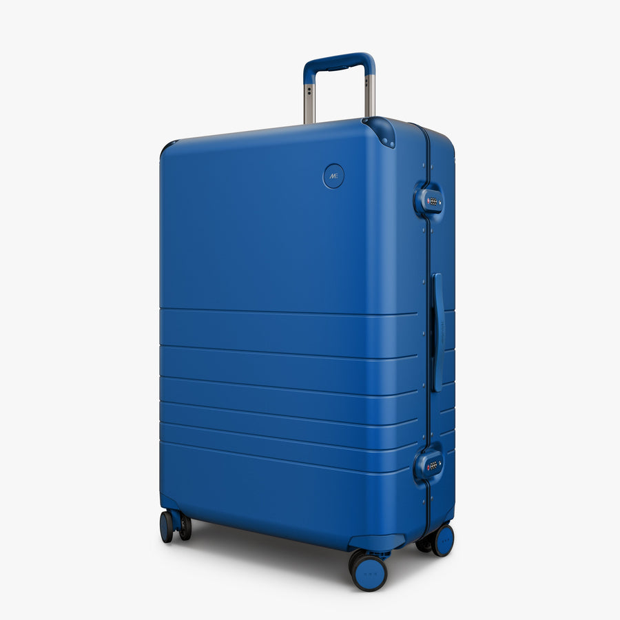 Coastal Blue | Angled view of the Hybrid Check-In Large in Coastal Blue