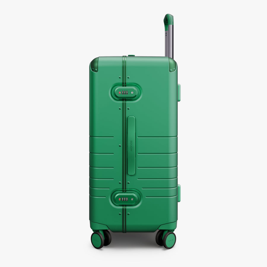 Jungle Green | Side view of the Hybrid Trunk Medium Jungle Green