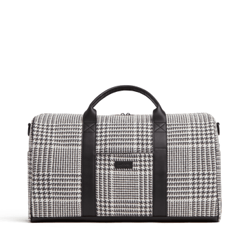 Front view of Metro Carry-All Duffel in Houndstooth Check
