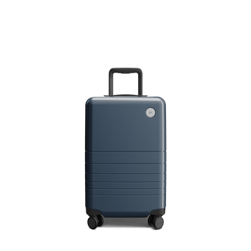 Front view of Carry-On in Arles Blue