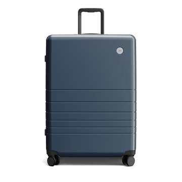 Front view of Check-In Large in Arles Blue