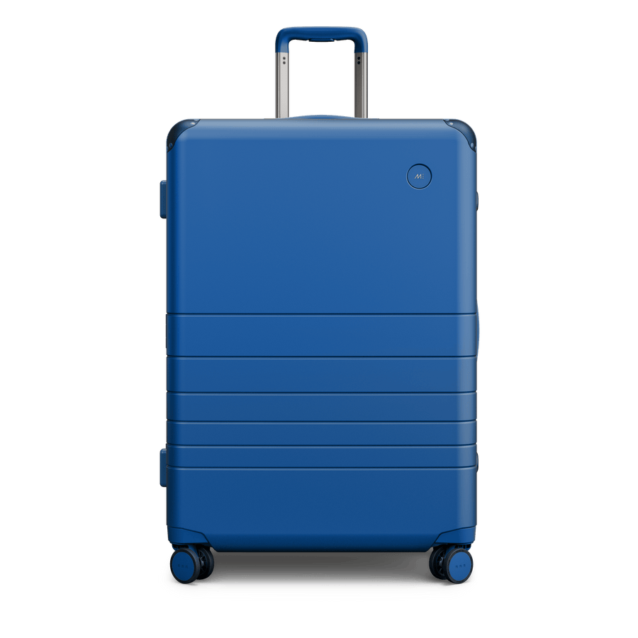 Coastal Blue Scaled | Front view of Hybrid Check-In Large in Coastal Blue