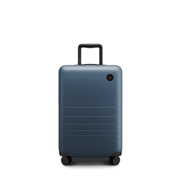 Front view of Carry-On Plus in Ocean Blue