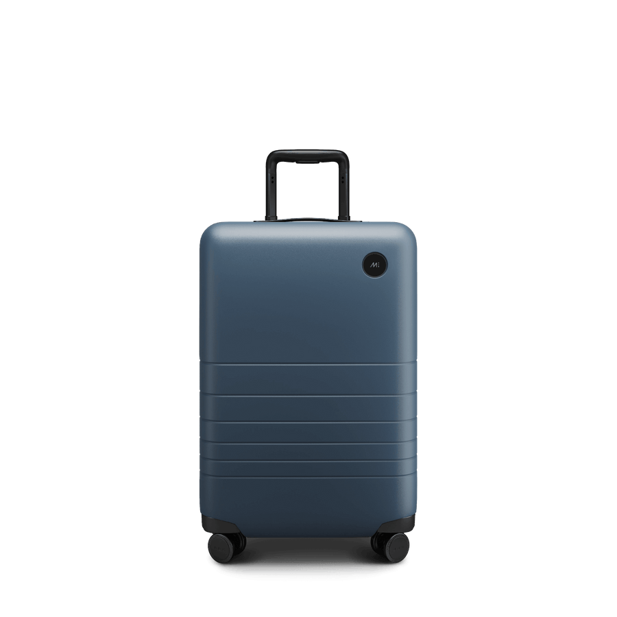 Ocean Blue Scaled | Front view of Carry-On Plus in Ocean Blue