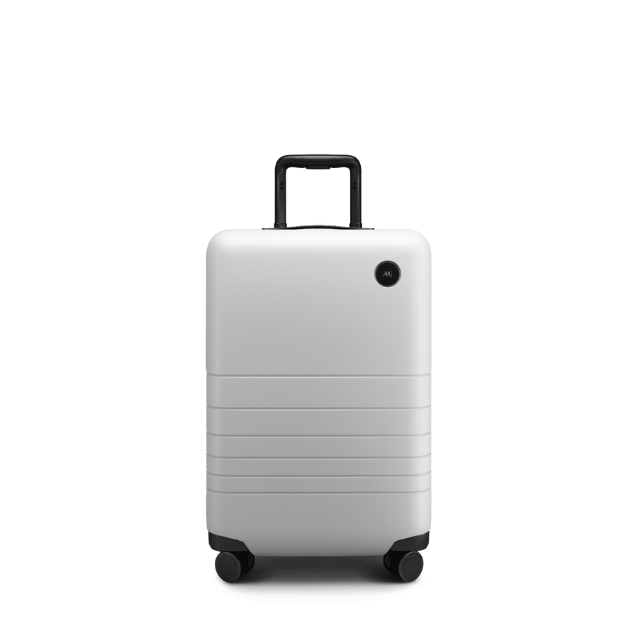 Stellar White Scaled | Front view of Carry-On Plus in Stellar White
