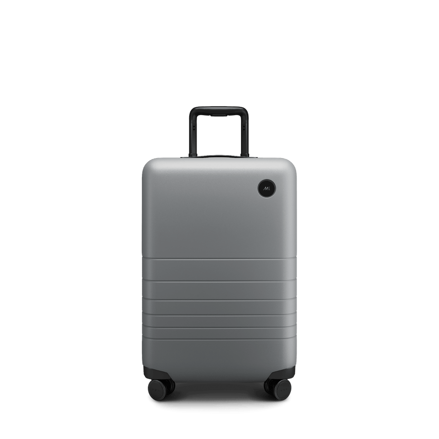 Storm Grey Scaled | Front view of Carry-On Plus in Storm Grey
