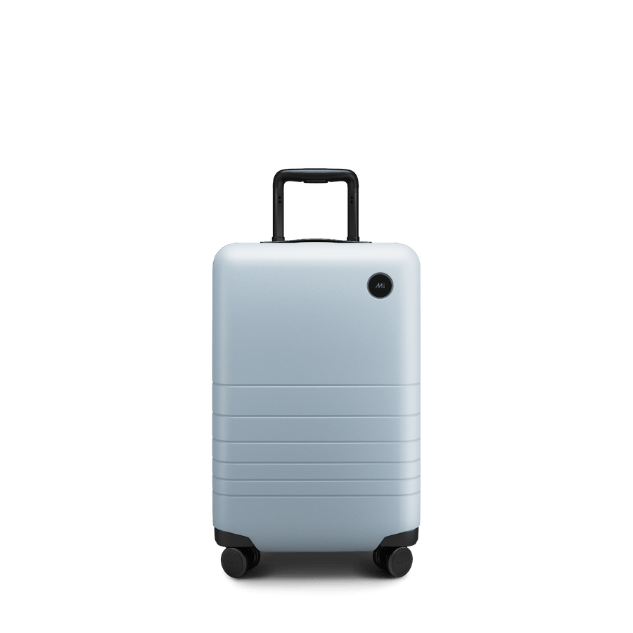Blue Haze Scaled | Front view of Carry-On in Blue Haze