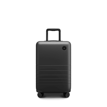 Front view of Carry-On in Midnight Black