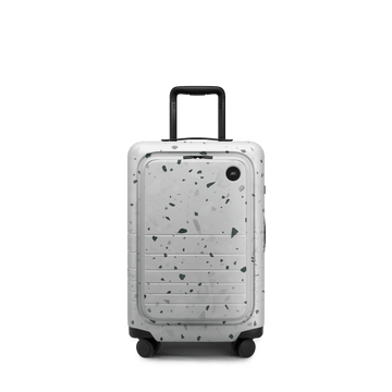 Front view of Carry-On Pro Plus in Terrazzo