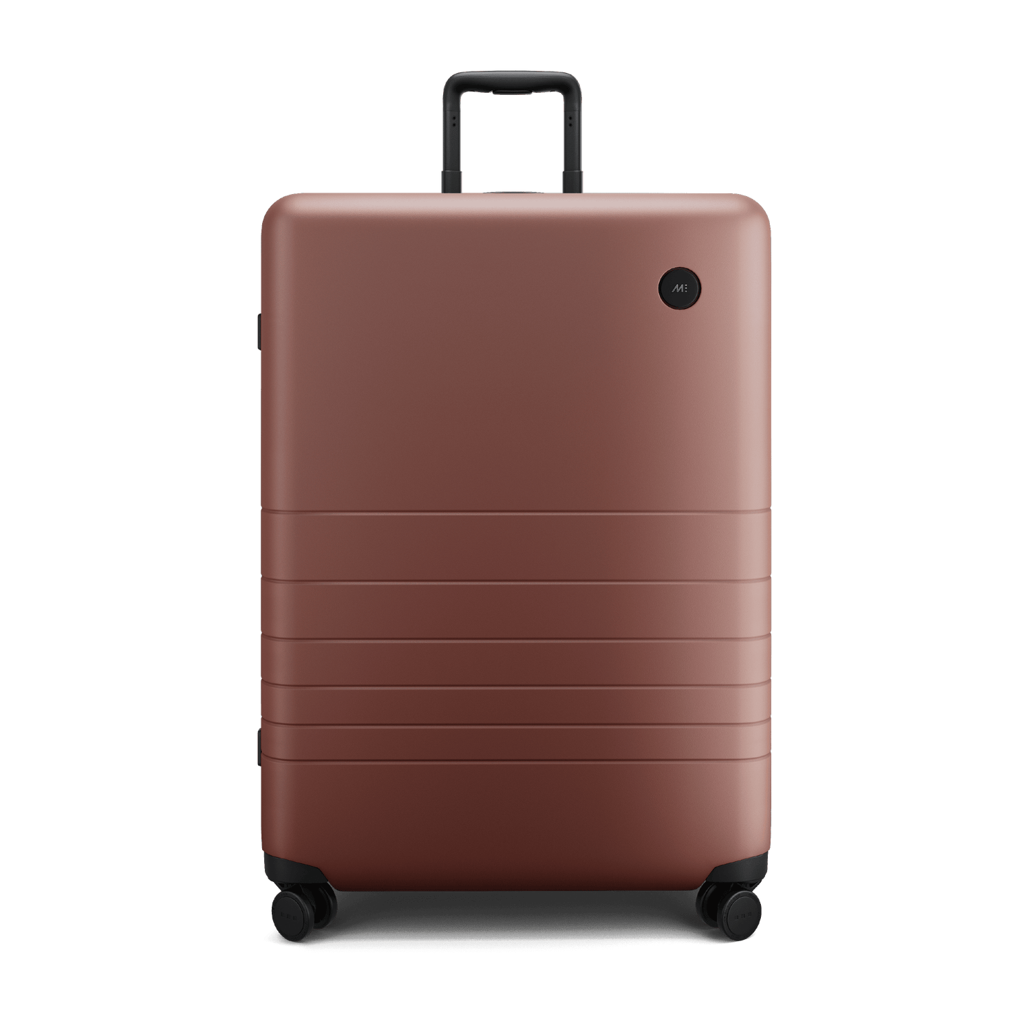 Terracotta Scaled | Front view of Check-In Large in Terracotta