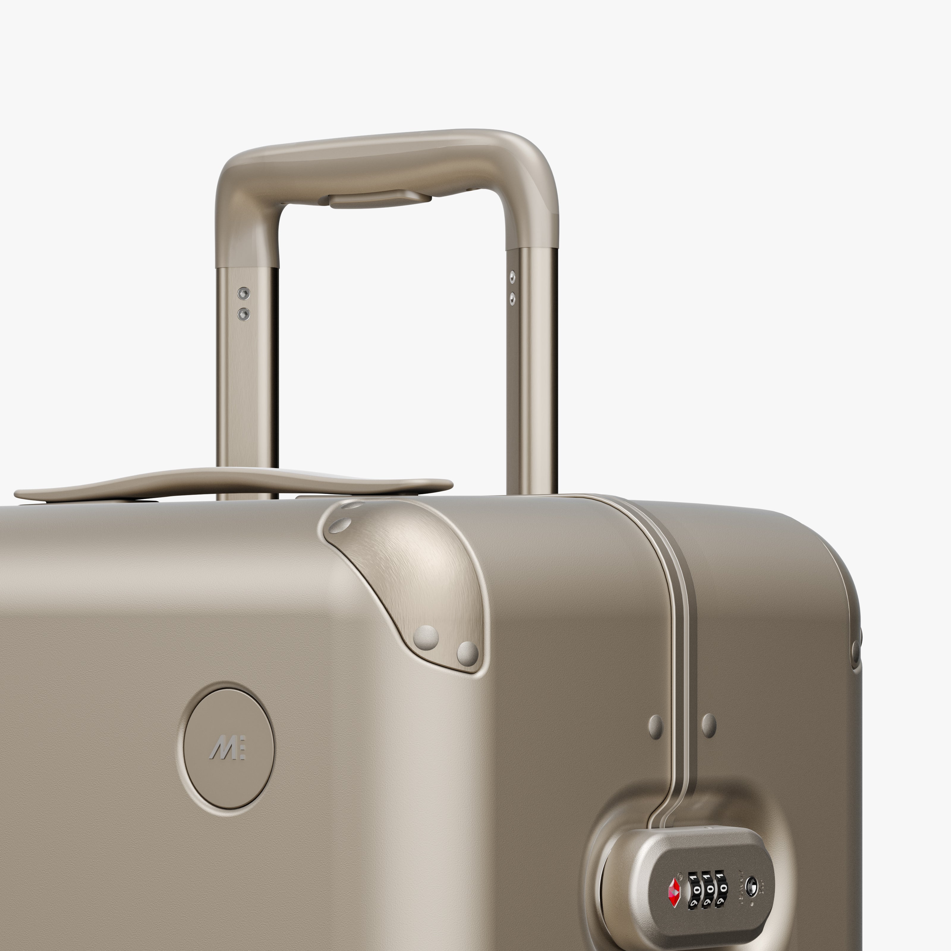 Hybrid Check-In Medium Luggage | Monos UK Aluminum Suitcases