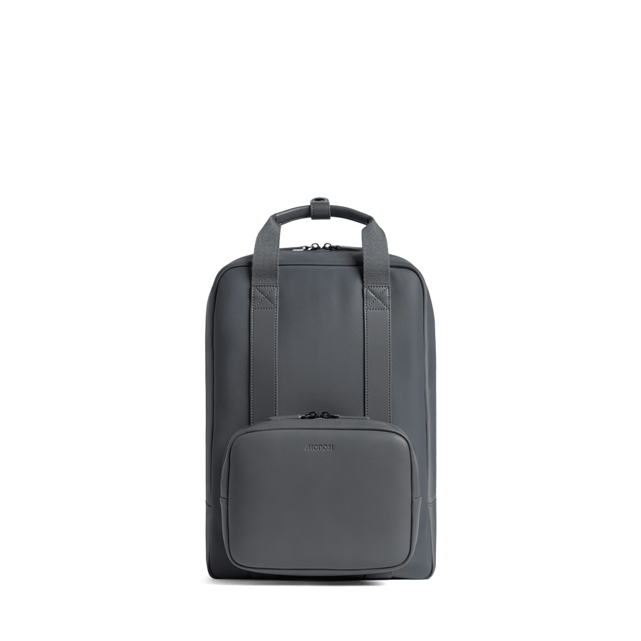 Dover Grey Scaled | Front view of Metro Backpack Dover Grey