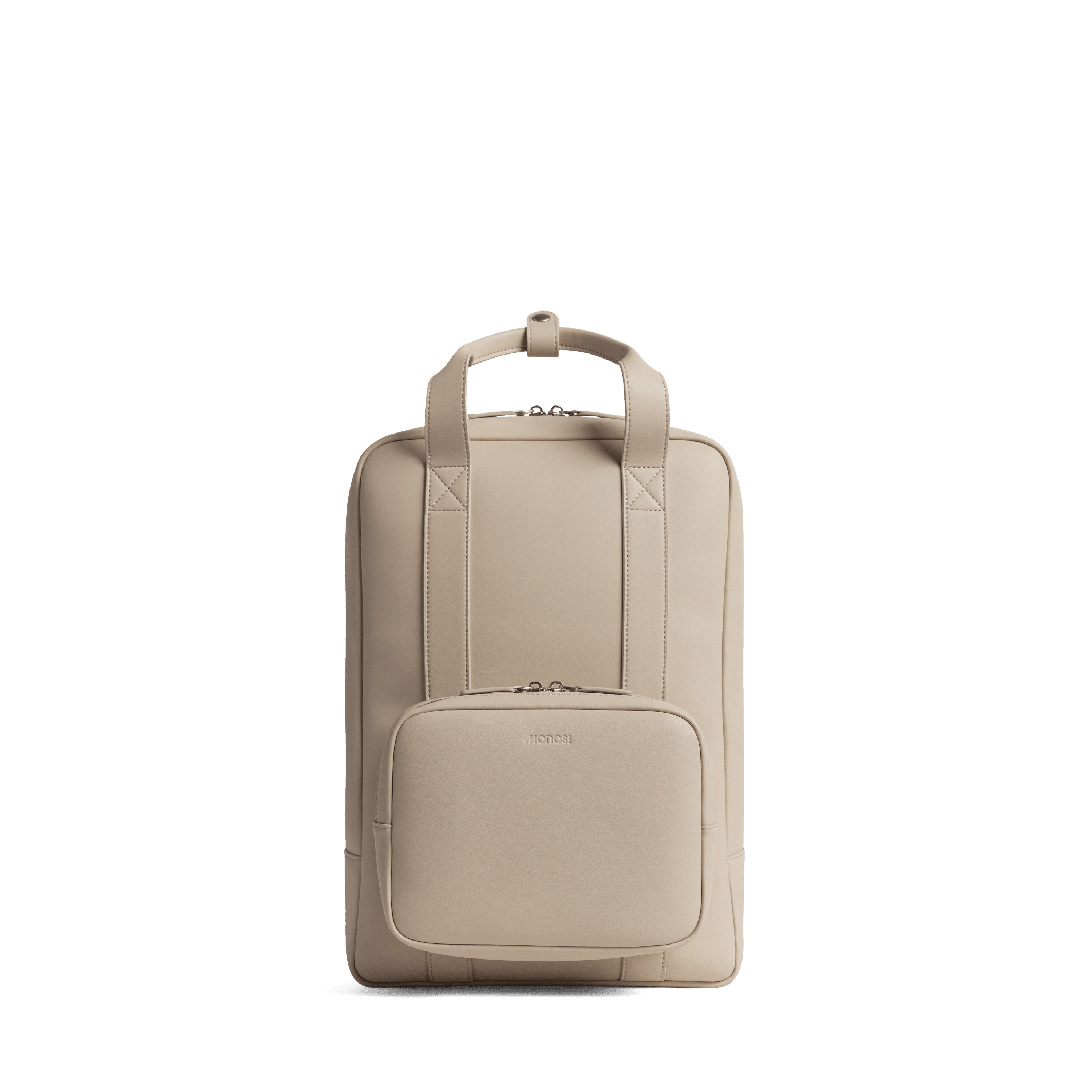 Metro Backpack, Nylon and Vegan Leather Monos Luggage & Bags UK