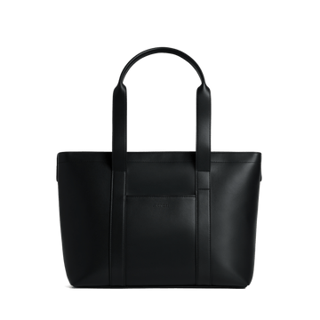 Front view of Metro Tote Carbon Black