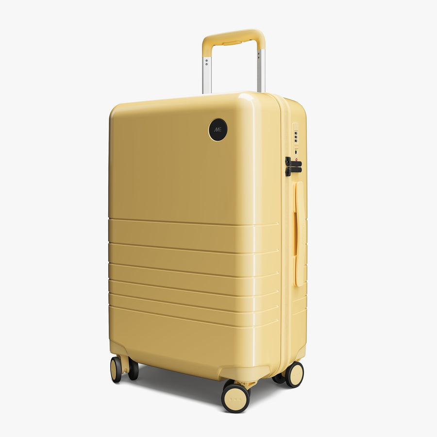 Banana Pudding (Glossy) | Angled view of Carry-On Plus in Banana Pudding (Glossy)