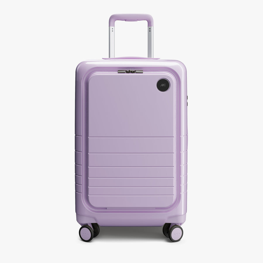 Purple Icing (Glossy) | Front view of Carry-On Pro Plus in Purple Icing (Glossy)