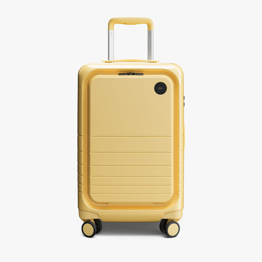 Banana Pudding (Glossy) | Front view of Carry-On Pro in Banana Pudding (Glossy)