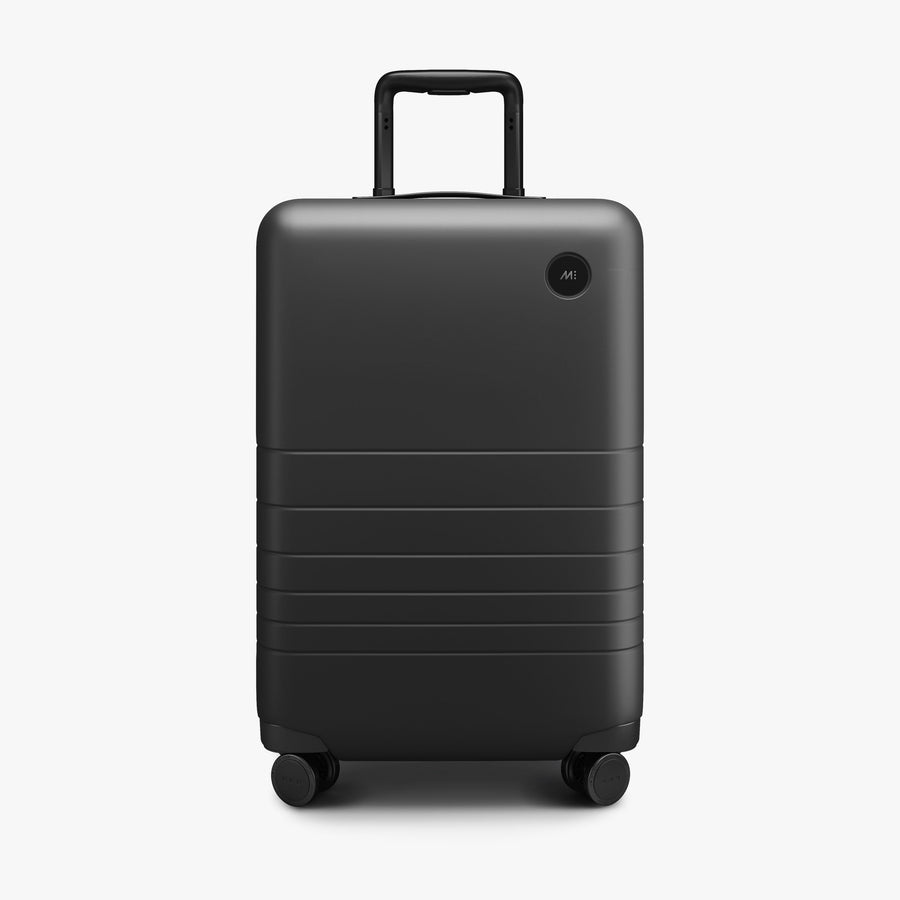 Midnight Black | Front view of Carry-On Plus in Midnight Black