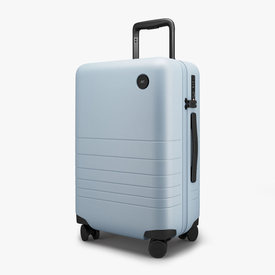 Blue Haze | Angled view of Carry-On in Blue Haze