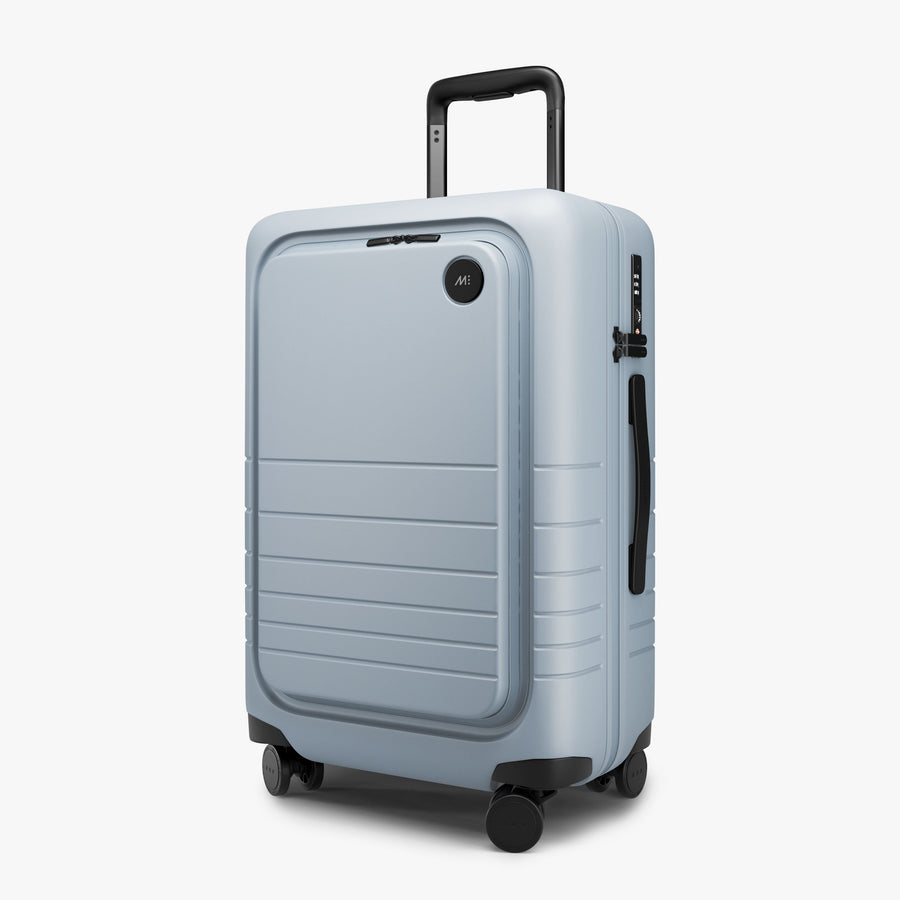 Blue Haze | Angled view of Carry-On Pro Plus in Blue Haze
