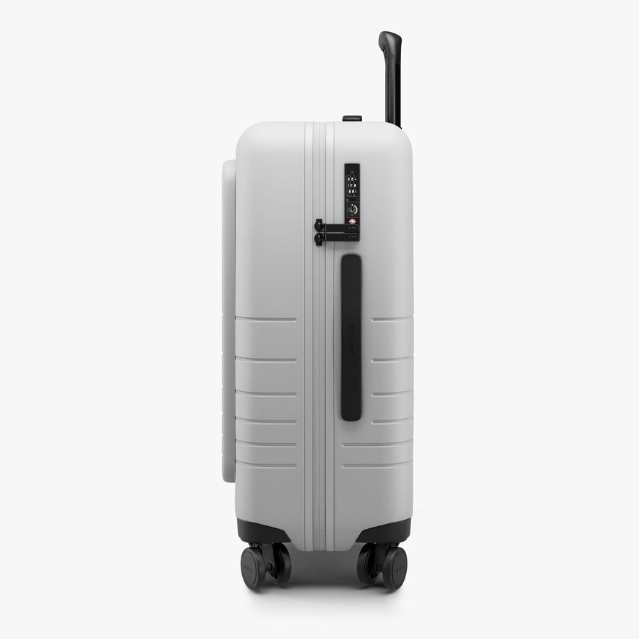 Stellar White | Side view of Carry-On Pro in Stellar White