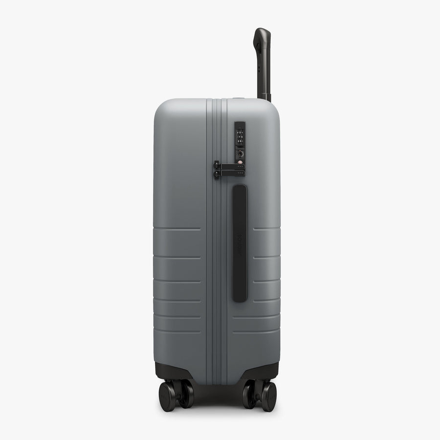 Storm Grey | Side view of Carry-On in Storm Grey