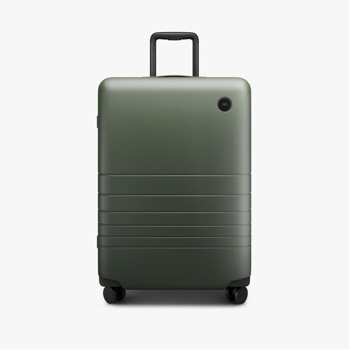 Olive Green | Front view of Check-In Medium in Olive Green