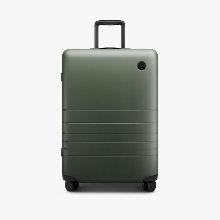 Olive Green | Front view of Check-In Medium in Olive Green