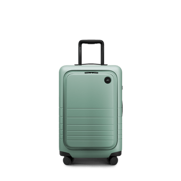 Front view of Carry-On Pro Plus in Sage Green