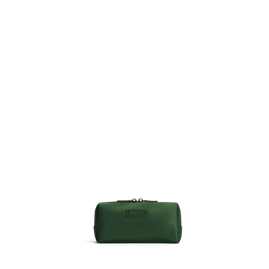 Small / Juniper Green Scaled | Front view of Metro Toiletry Case Small in Juniper Green